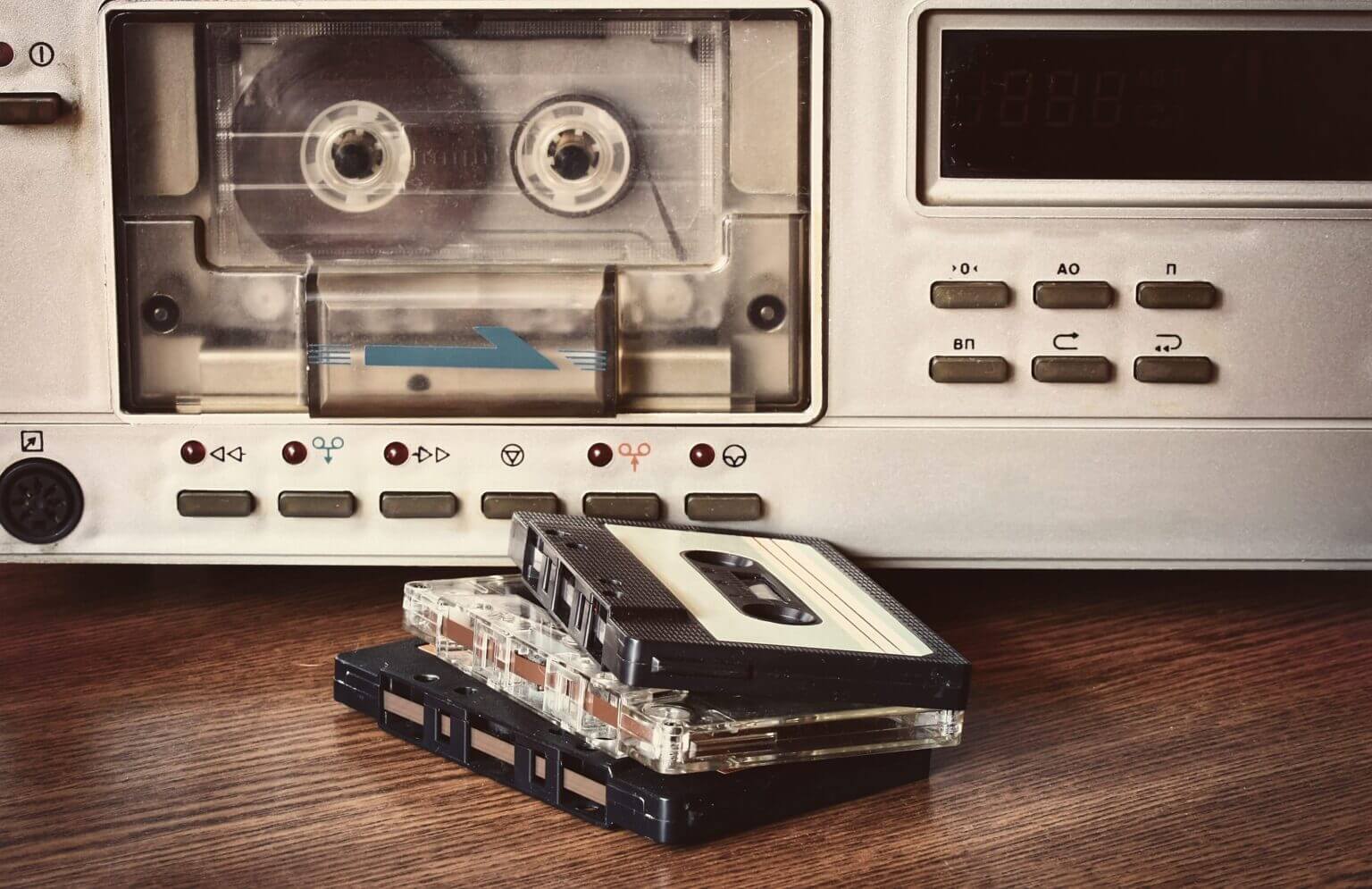 Cassette audio compacte et platine pour numérisation en MP3 ou WAV en Suisse
