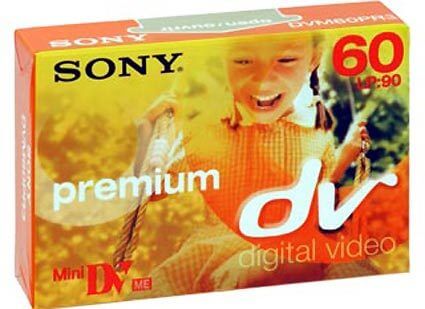 Plusieurs cassettes MiniDV Panasonic